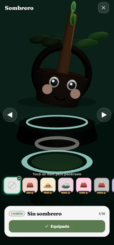 App Jardinova: cuida tu mascota-planta 3D