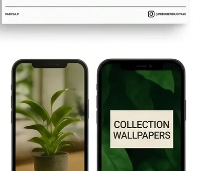 Collection wallpapers fondos botánicos